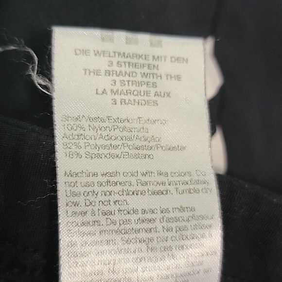 ADIDAS Triple Stripe Tennis Skirt Skort size L - Picture 7 of 9